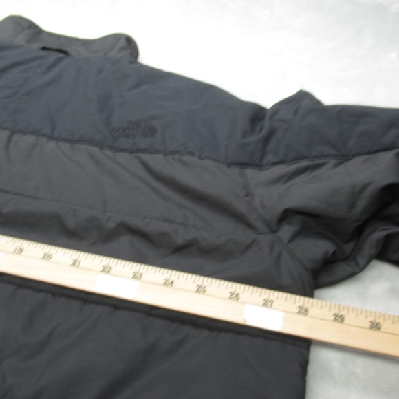 North Face Jacket Mens XL Black Puffer Interchange Side Zips Hybrid Insulated - Picture 9 of 11